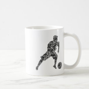 Fußballspieler Jungen Männer Kinder  Kaffeetasse