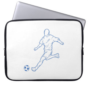 Fußballspieler Laptopschutzhülle