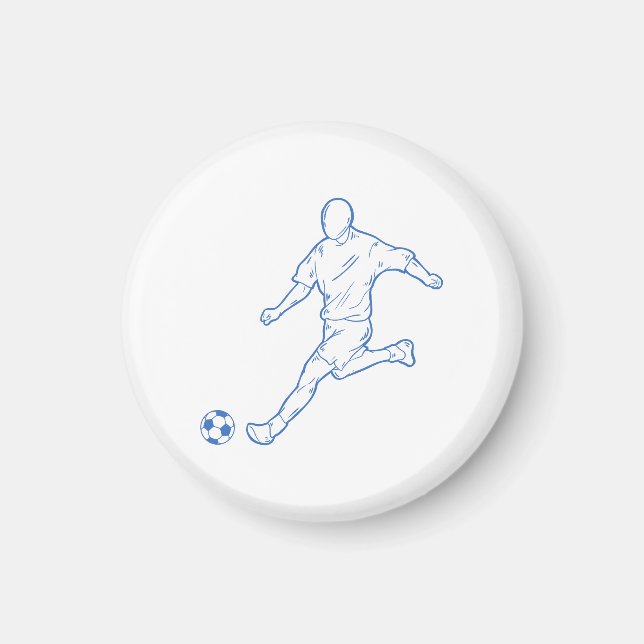 Fußballspieler Magnet (Vorne)