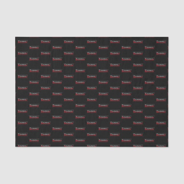 Fußballspieler - Minimalistisch Art Geometric Arch Seidenpapier (Vorderseite)