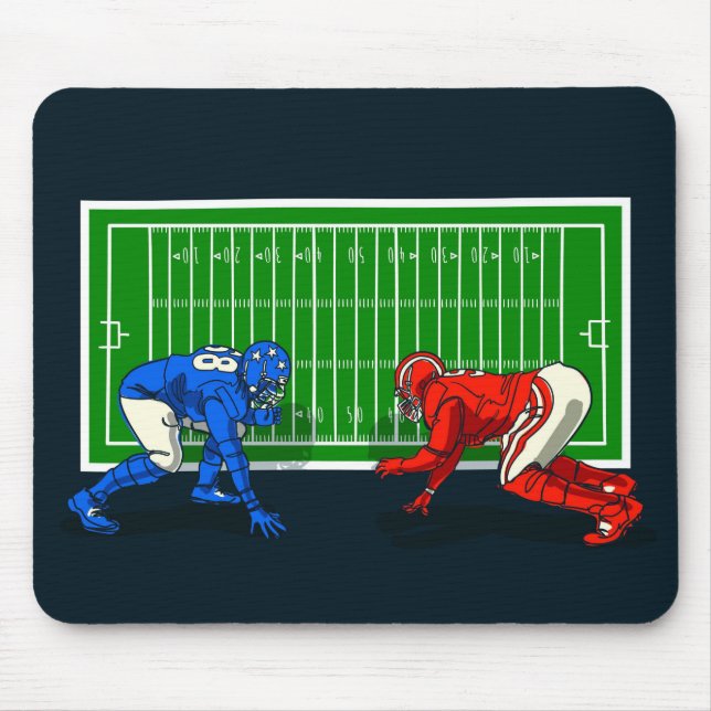 Fußballspieler Mousepad (Vorne)