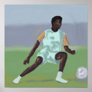 Fußballspieler, Poster