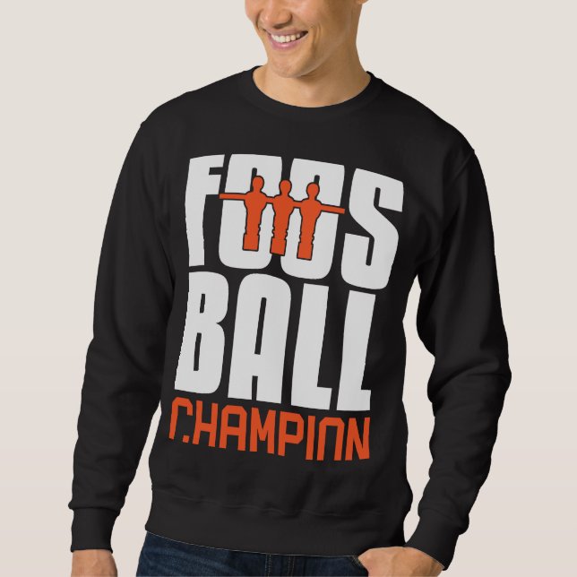 Fußballspieler Sweatshirt (Vorderseite)