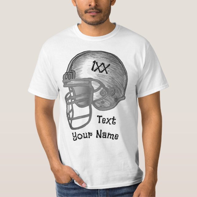 Fußballspieler T - Shirt (Vorderseite)
