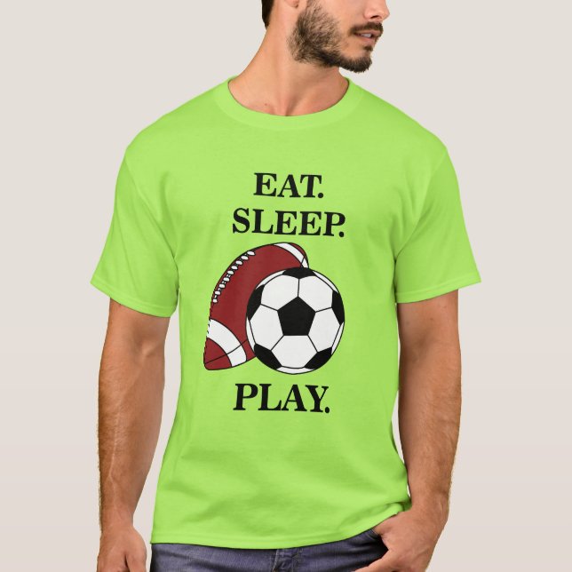Fußballspieler Trainer  T-Shirt (Vorderseite)