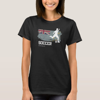 Fußballspieler Tuvalu Flag Fußball-Team Fußball-Sp T-Shirt