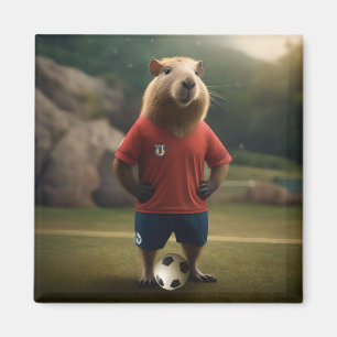 Fußballspielerin Capybara, Magnet