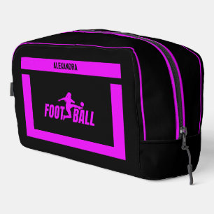 Fußballspielerin, Geburtstagsgeschenk, Fußballmann Waschbeutel