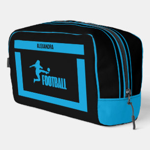 Fußballspielerin, Geburtstagsgeschenk, Fußballmann Waschbeutel