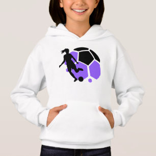 Fußballspielerin, Geburtstagsgeschenk, Team Hoodie