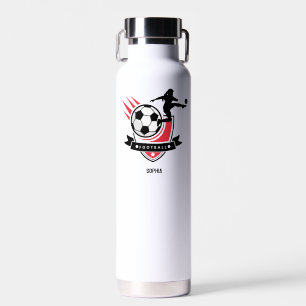 Fußballspielerin Mädchen, Fußball Girl Team Gefall Trinkflasche