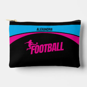 Fußballspielerinnen, Mädchen Geburtstagsgeschenk Zubehörtasche