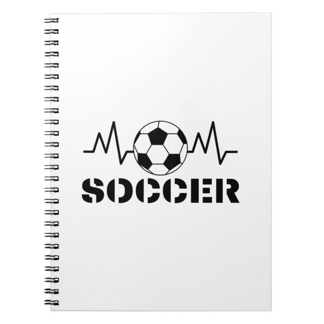 Fußballsport Notizblock (Vorderseite)