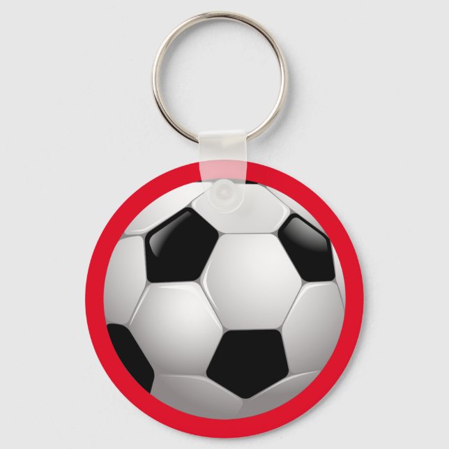 Fußballsport Schlüsselanhänger (Vorderseite)