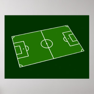 Fußballstadion Poster