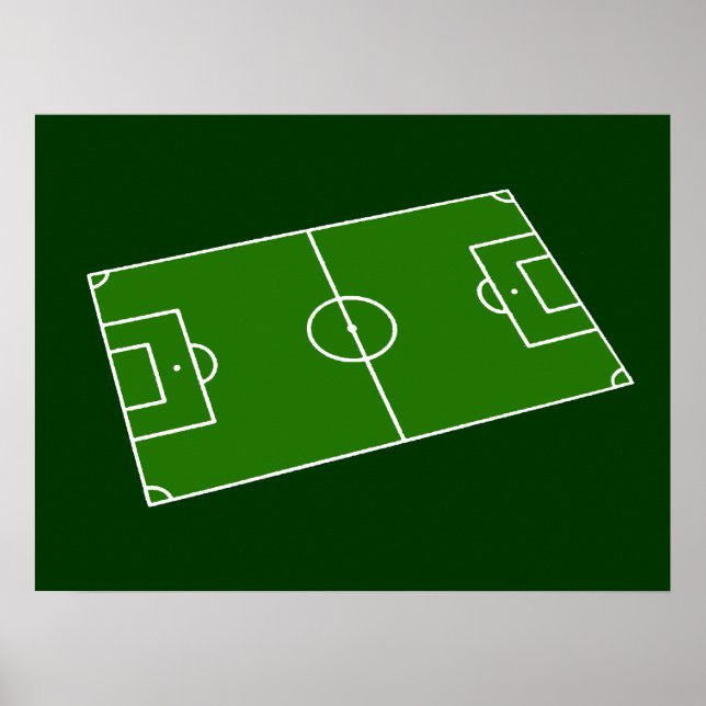 Fußballstadion Poster (Vorne)