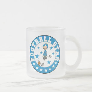 Fußballstar Mattglastasse