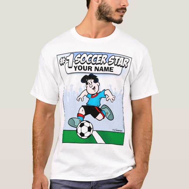 Fußballstar T-Shirt (Vorderseite)