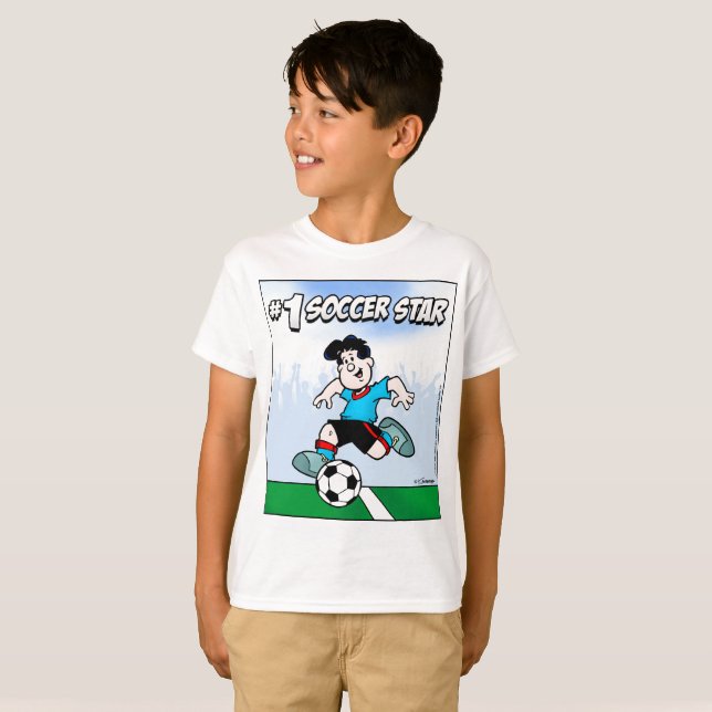 Fußballstar T-Shirt (Vorne ganz)