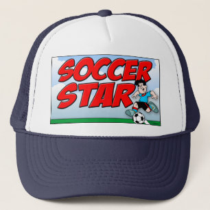 Fußballstar Truckerkappe