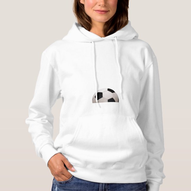 Fußballtasche Hoodie (Vorderseite)