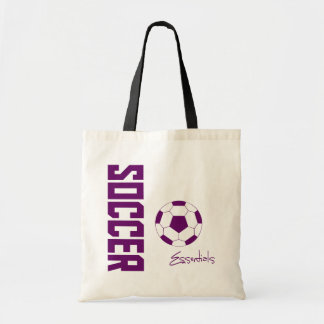 Fußballtasche (lila) tragetasche