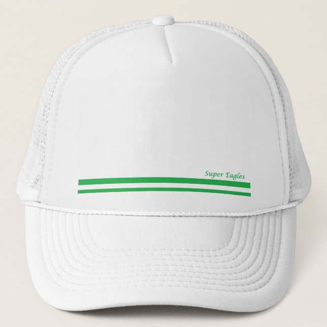 Fußballteam Hut Nigerias nationaler Truckerkappe (Vorderseite)