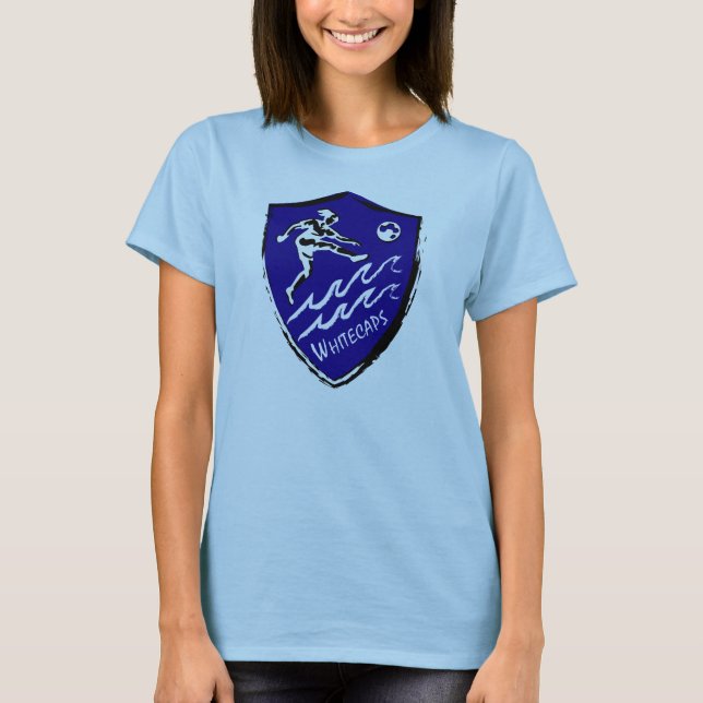Fußballteam T - Shirt der Frauen (Vorderseite)