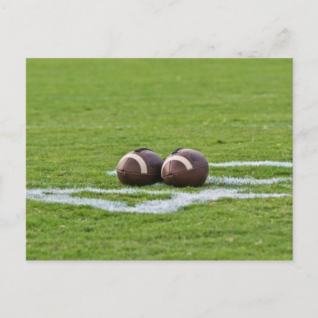 Fußballthemen Postkarte (Vorderseite)