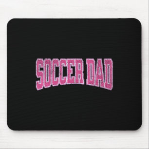 Fußballtochter Frauenfußball Stolz Fußballvater Va Mousepad