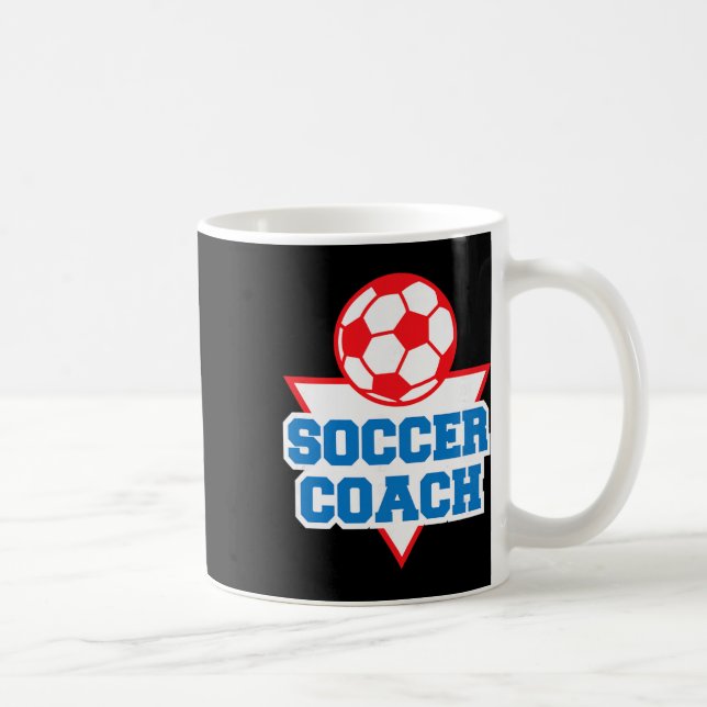 Fußballtrainer Anerkennung  Kaffeetasse (Rechts)