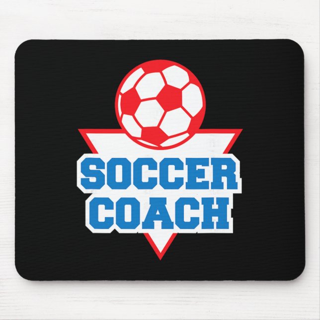 Fußballtrainer Anerkennung  Mousepad (Vorne)
