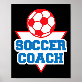 Fußballtrainer Anerkennung Poster