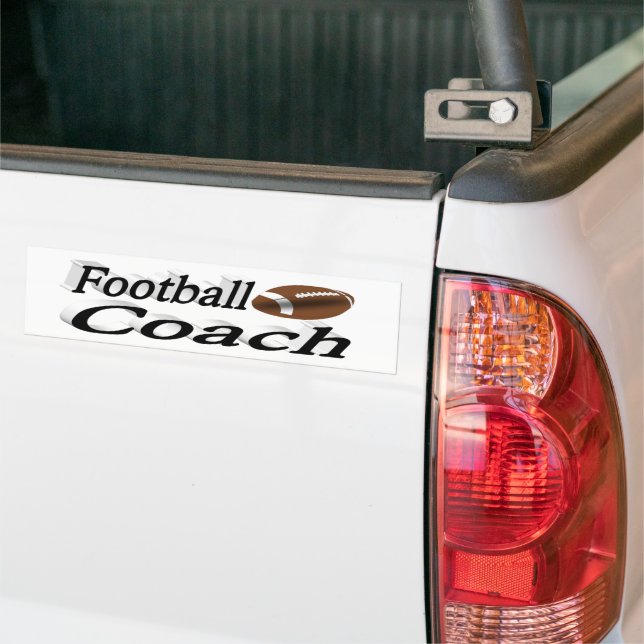 Fußballtrainer Autoaufkleber (Auf Lkw)