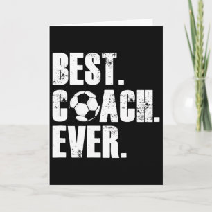 Fußballtrainer - Bester Trainer Aller Zeiten Fußba Karte