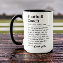 Fußballtrainer-Definitions-Personalisierte Wertsch