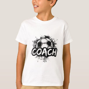 Fußballtrainer für Männer Frauen Fußball T-Shirt