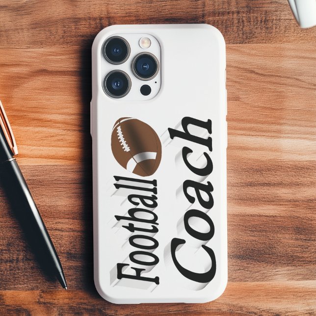 Fußballtrainer iPhone Hülle (Von Creator hochgeladen)
