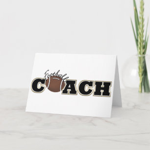 Fußballtrainer Karte