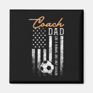 Fußballtrainer Papa Wie Ein Normaler Papa Nur Cool Magnet