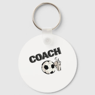 Fußballtrainer (Pfeifen/Ball) Schlüsselanhänger