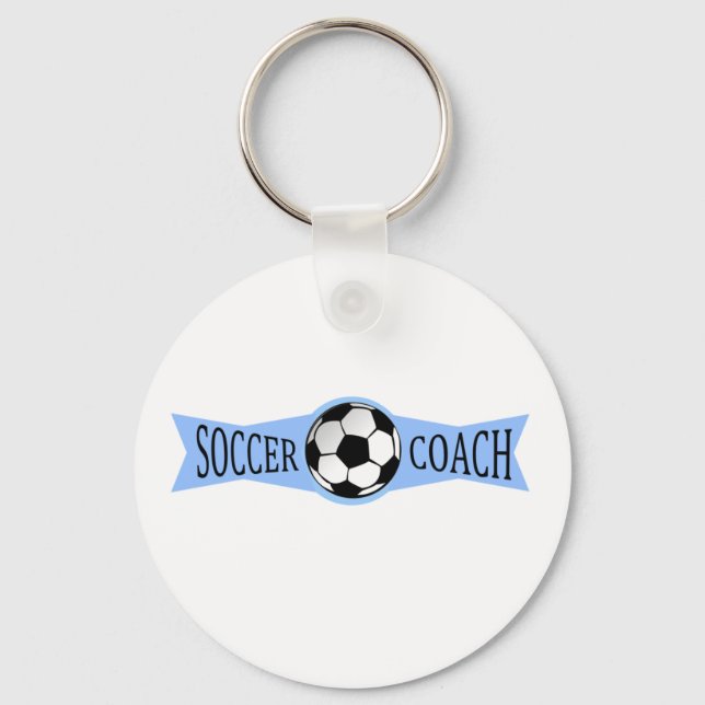 Fußballtrainer Schlüsselanhänger (Vorderseite)