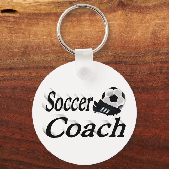 Fußballtrainer Schlüsselanhänger (Vorderseite)