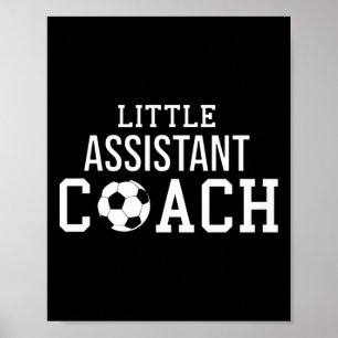 Fußballtrainer-Shirt - Kleiner Instant-Trainer Kin Poster