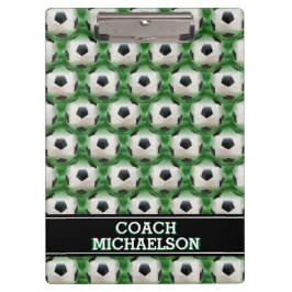 Fußballtrainer, Team oder Lüfter Klemmbrett