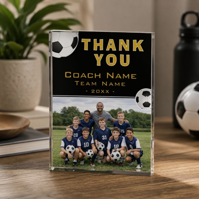Fußballtrainer-Teamfoto Fotoblock (Von Creator hochgeladen)
