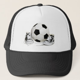 Fußballtrainer Truckerkappe