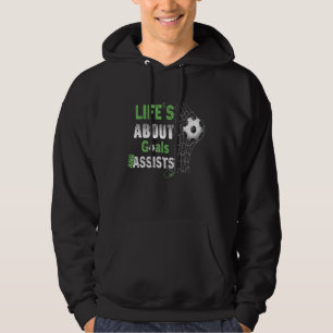 Fußballtrikot für Jungen 'Das Leben dreht sich um Hoodie
