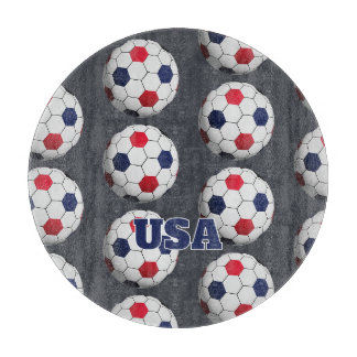 Fußballtrikot USA Schneidebrett