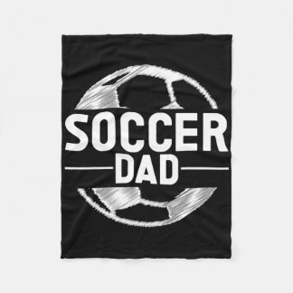 Fußballvater _2 fleecedecke